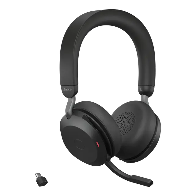 Evolve2 75-USB-C, MS Stereo, Black