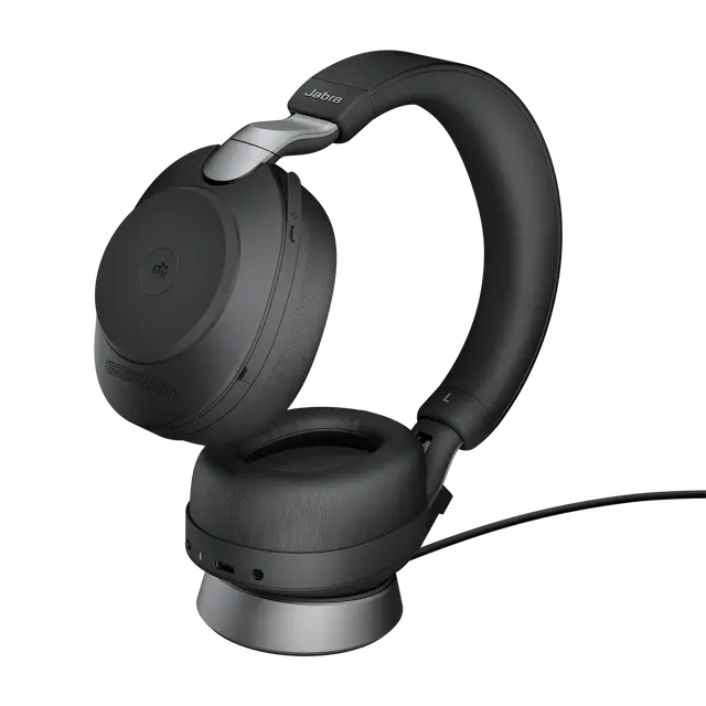 Jabra Evolve2 85- Link380c MS Stereo Stand Black