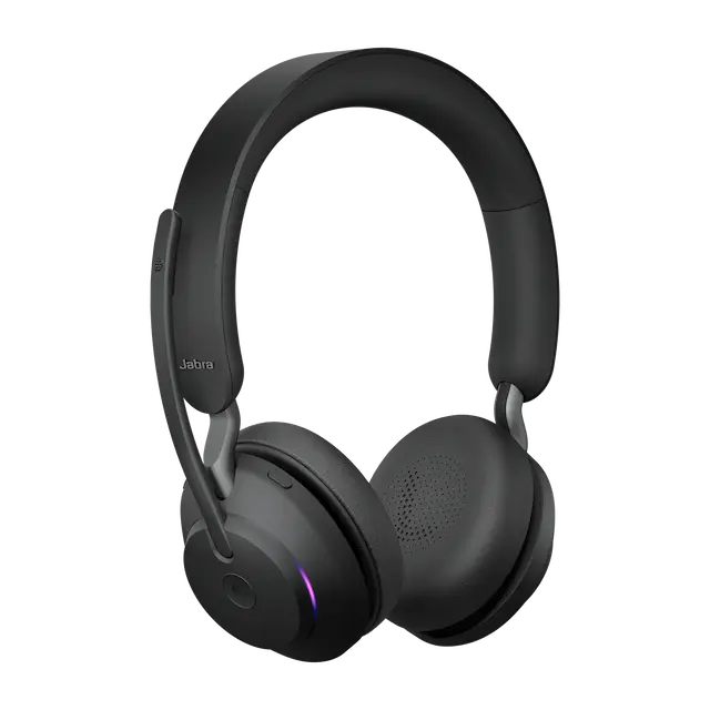 Jabra Evolve2 65- Link380c UC Stereo Stand Black