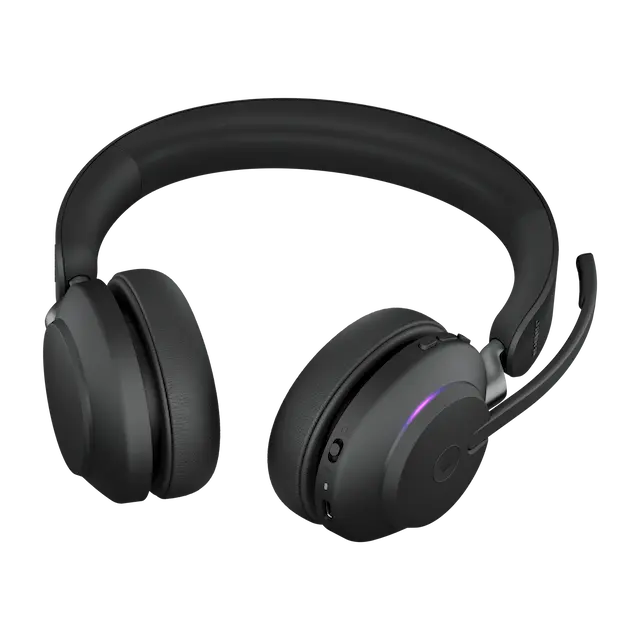 Jabra Evolve2 65- Link380c UC Stereo Stand Black