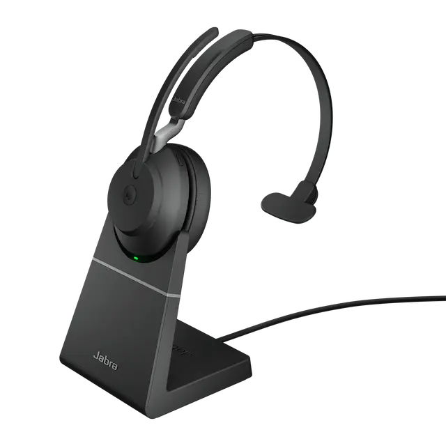 Jabra Evolve2 65- Link380a MS Mono Stand Black