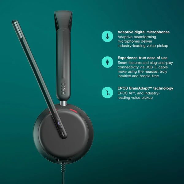 EPOS Impact 860 Headset - Silencing Open Office Noise Teams