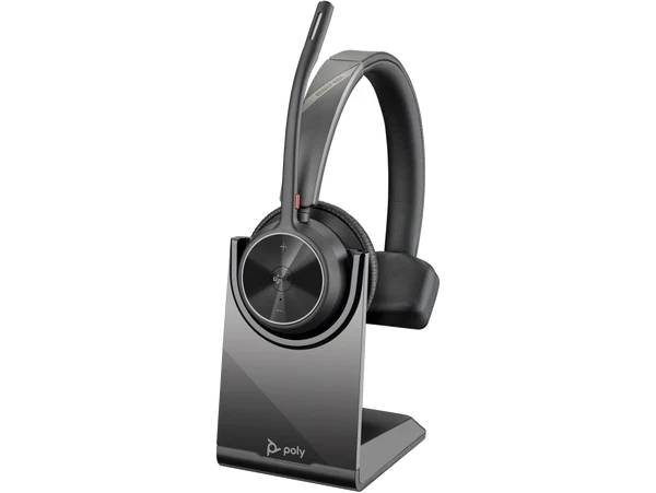 Poly Voyager 4310 Teams Single Speaker Wireless Bluetooth Headset