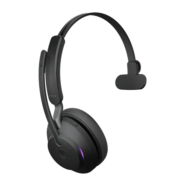 Jabra Evolve2 65- Link380c MS Mono Stand Black