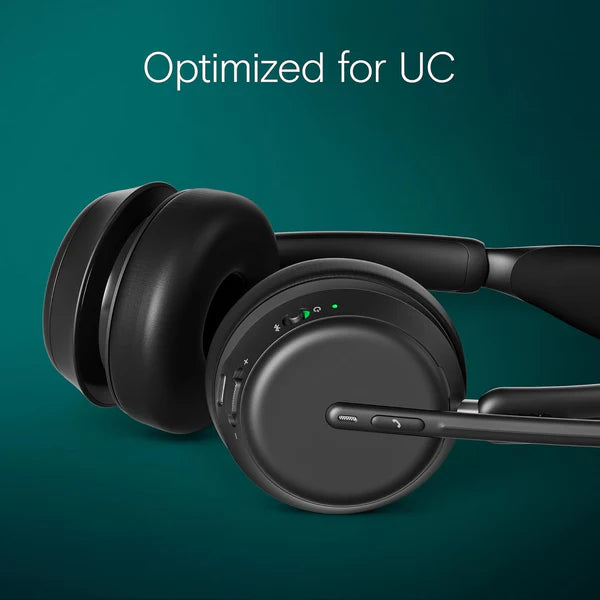 EPOS Impact 1000 Dual Speaker Noise Canceling Headset With HD Mic UC