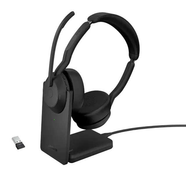 Jabra Evolve2 55 Link380a UC Stereo Stand