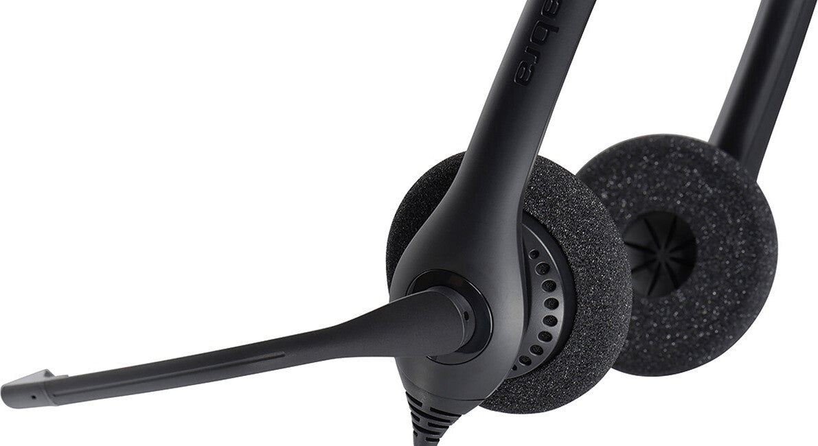 Jabra Biz 1500 Duo QD, Noise Canceling microphone