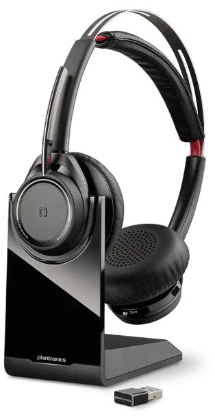 Poly Voyager Focus Microsoft Dual Speaker Headset With ANC USB-A with Charging Base