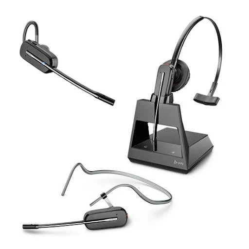 Poly Voyager 4245 Office Wireless Bluetooth Headset System Microsoft