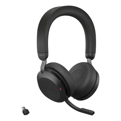 Evolve2 75-USB-C, MS Stereo, Black
