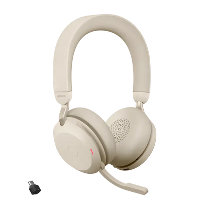 Evolve2 75-USB-C, UC Stereo, Beige