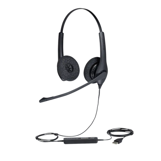 Jabra Biz 1500 Duo QD, Noise Canceling microphone