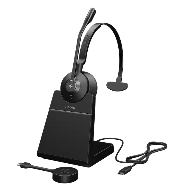 Jabra Engage 55 Mono, USB-C, MS, Stand