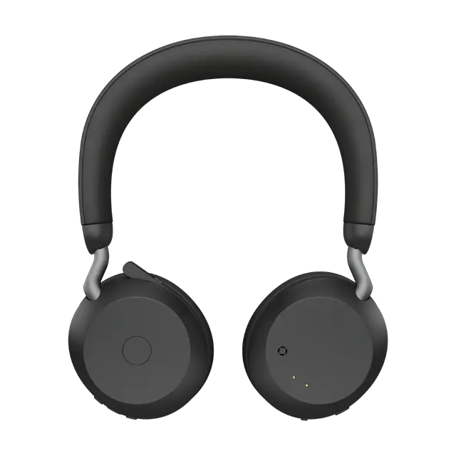 Evolve2 75-USB-A, MS Stereo, Stand, Black