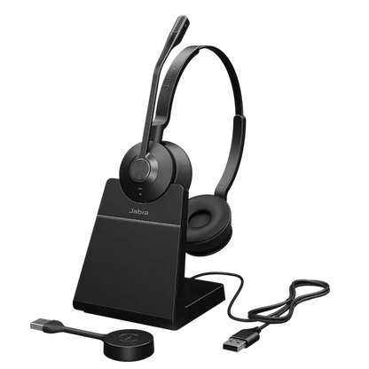 Jabra Engage 55 Stereo, USB-A, UC, Stand