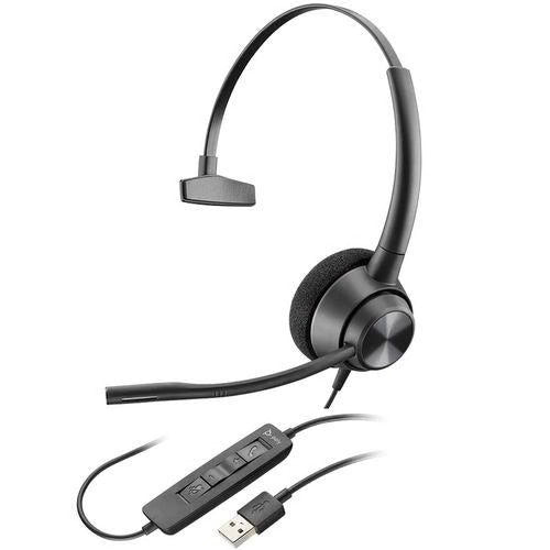 Poly EncorePro HW310 Single Speaker USB C Wired Headset
