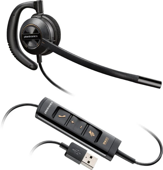 Poly HW535 Over-Ear USB Wired Headset