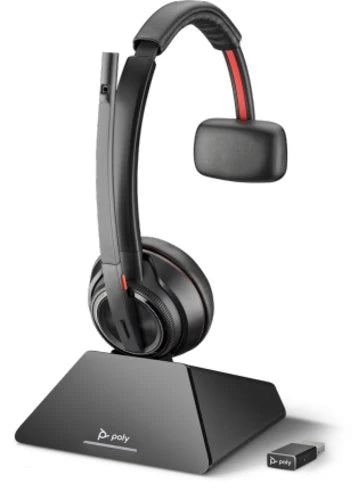 Poly Savi 8210 Microsoft Single Speaker Wireless Headset System