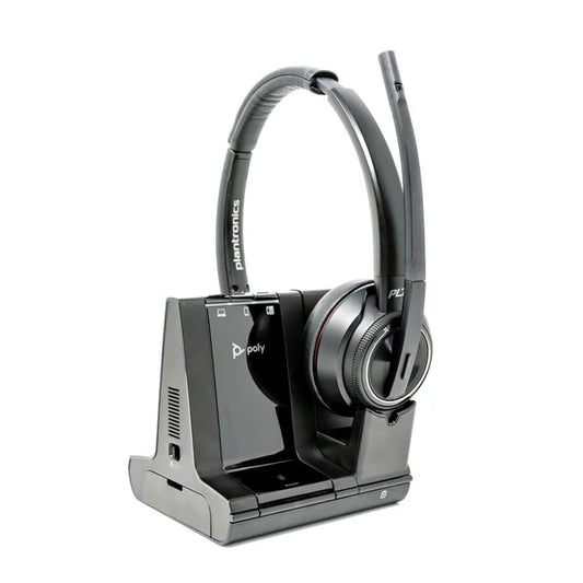 Savi 8220 Dual Speaker Wireless Headset System Microsoft
